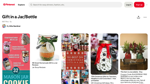 Pinterest - Gift in a Jar Ideas