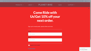 Planet Bike - Stainless Water Bottle Cage