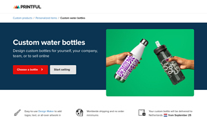 Printful - Custom Water Bottles