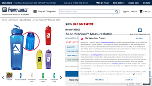 Promo Direct - 24 oz. PolySure™ Measure Bottle
