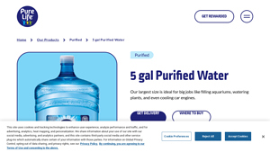 Pure Life® - 5 Gallon Jug Bottled Water