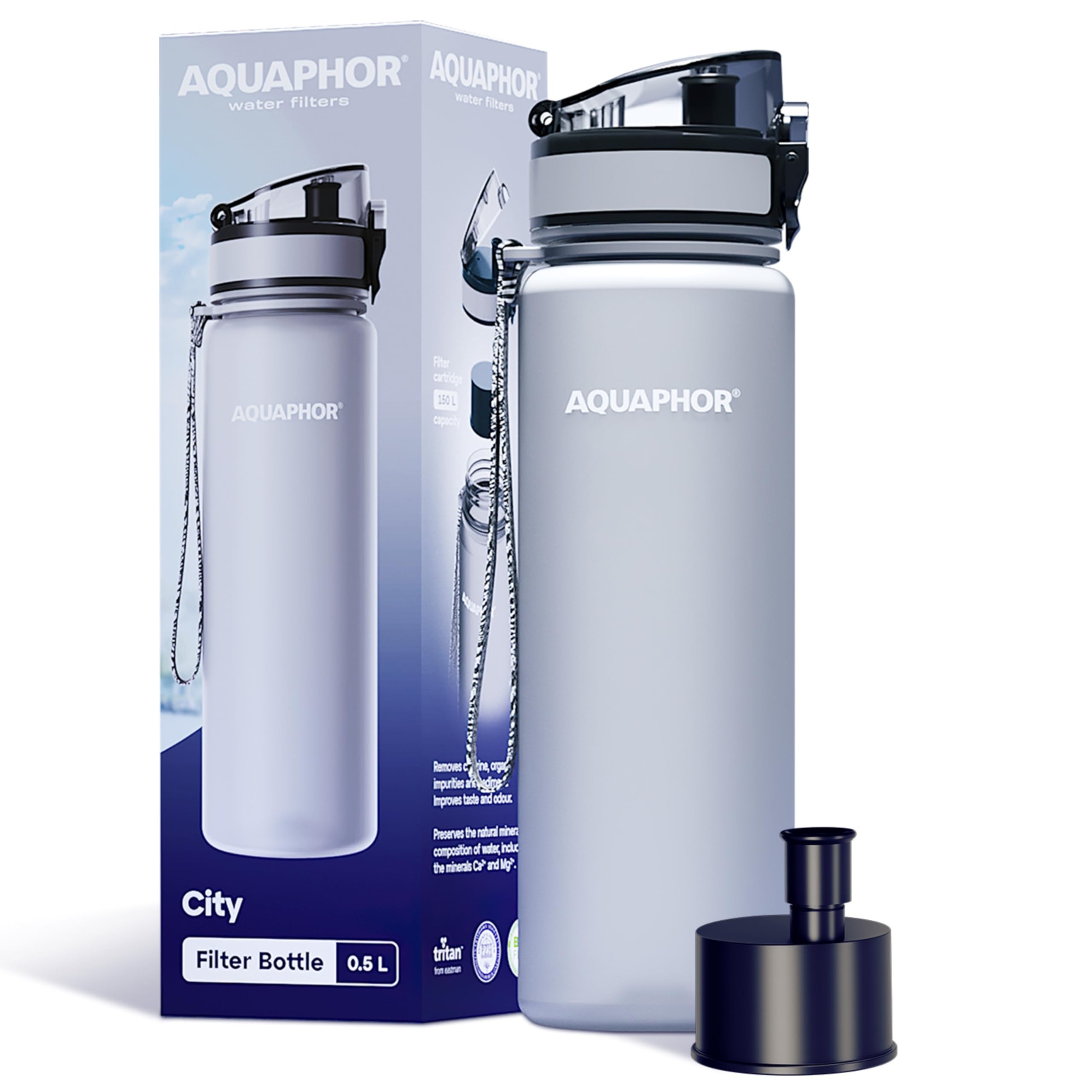 A stock image illustrating purifying water bottle concepts