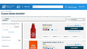 Quality Logo Products - Custom Bottle KOOZIES®