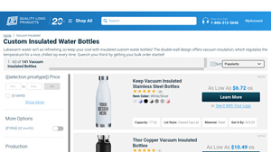 Quality Logo Products - Custom Insulated Water Bottles