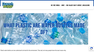 Quench Buggy - Eco-Friendly Water Bottles