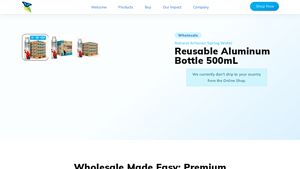 Rainforest Water - Reusable Aluminum Bottle 500mL