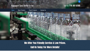 Rappaport Sons Bottle Co - Glass and Plastic Containers