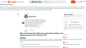 Helimix - Innovative Protein Shaker