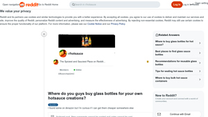 Glass Bottles - Hot Sauce Supplies