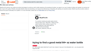 Hydroflask - 64+ oz Metal Water Bottle