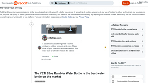 YETI - 26oz Rambler Water Bottle