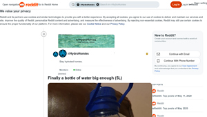 Reddit - 5L Water Bottle