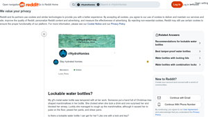 LockSafe - Secure Water Bottles