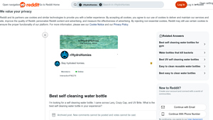 Larq - Self-Cleaning Water Bottle
