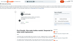 EcoVessel - Durable 16oz Eco-Friendly Water Bottles