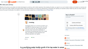 Gray - Purifying Water Bottles