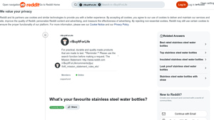 Klean Kanteen - Dent Resistant Bottles