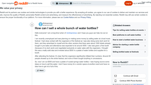 Charity Water Bottles - Local Grocery Partnership