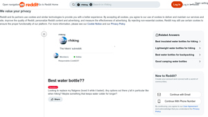 Nalgene - Functional Bottles; Hydrapak - Versatile Collapsible Solutions