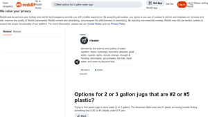 HDPE Jugs - Affordable 2 to 3 Gallon Options