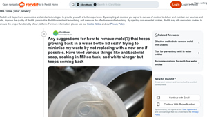Reddit - Antibacterial Solutions