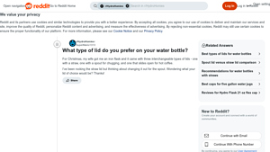 Iron Flask - Versatile Water Bottle with Interchangeable Lids