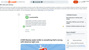 Stanley - $45 Water Bottle