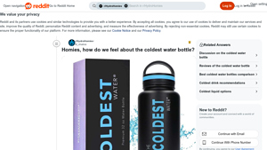 The Coldest Water - 64 oz Bottle