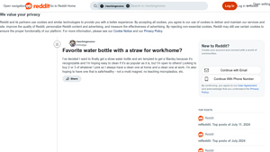 Stanley - Water Bottles with Straws for Work and Home