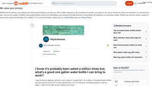 Durable Water Bottle - Yeti Alternative