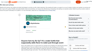 Air Up - Scent-Based Flavor Water Bottle