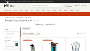 REI - Platypus Platy Water Bottle