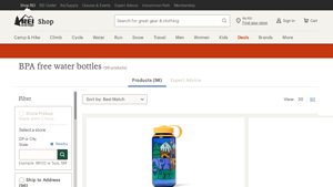 REI - BPA Free Water Bottles