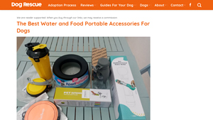 Colapz - Portable Dog Water and Food Bottle