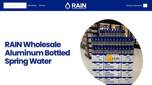 RAIN - Pure Mountain Spring Water