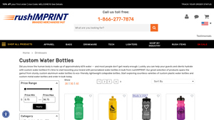 rushIMPRINT - Custom Water Bottles