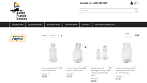 Sailor Plastics - Clear PET Bottles