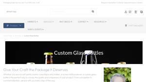 Saxco - Custom Glass Bottles