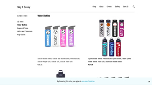 Say It Sassy - Personalized Water Bottles