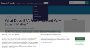 HowStuffWorks - BPA in Everyday Products