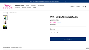 Scout Bags - Water Bottle Koozie