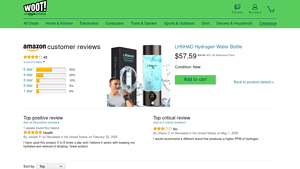 Woot - Customer Ratings Overview