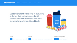 Shaker Factory - Custom Shaker Bottles