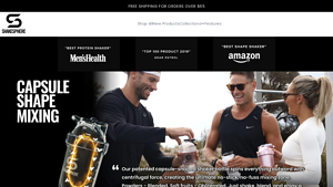 ShakeSphere - Best Protein Shaker Bottles