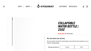 MyHydaway - Collapsible Water Bottle