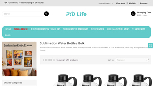 Pydlife - Sublimation Water Bottles