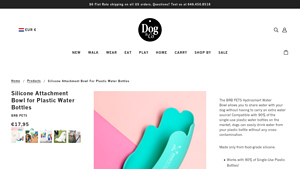 BRB PETS - Hydrosmart Flex Pet Hydration Water Bowl