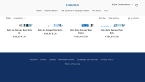 Hydro Vitality - Hydrogen Water Bottles