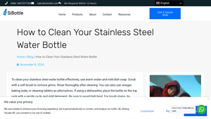 Sibottle - Stainless Steel Bottle Cleaning Solutions