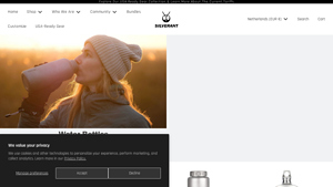 Silver Ant Outdoors - Premium Titanium Water Bottles